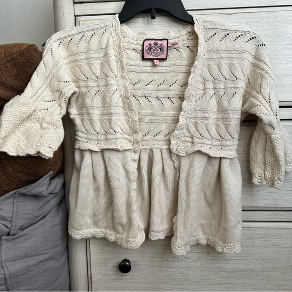 Juicy Couture Beige Cardigan